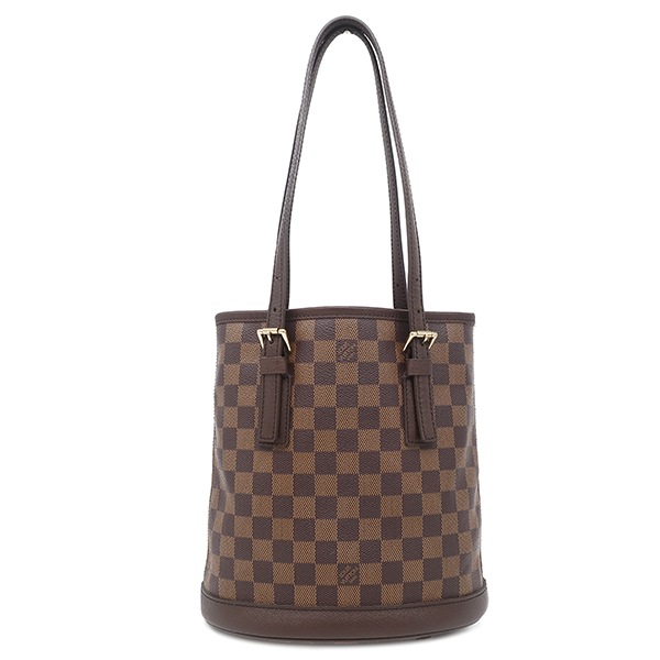 ルイヴィトン LOUIS VUITTON ハンドバッグ マレ ダミエキャンバス ダミエエベヌ ゴールド金具 茶 トートバッグ N42240 SP1011【中古】