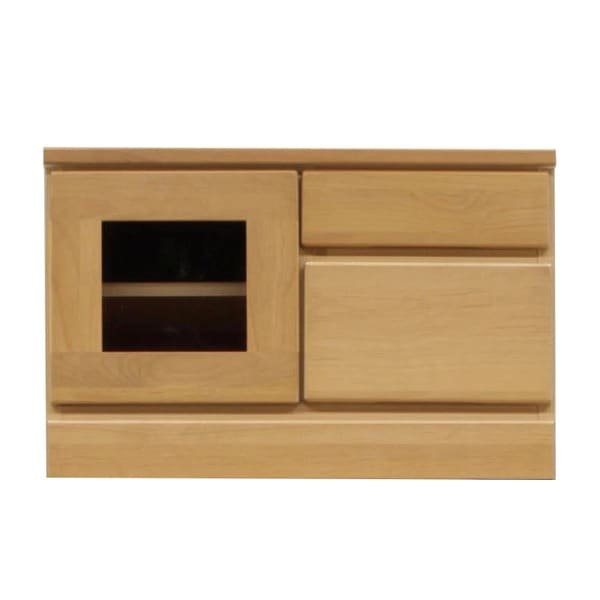 ローボード テレビ台 2段 Bタイプ 約幅60cm 木製 扉収納付き 日本製 リビング ダイニング 完成品 玄関渡し 代引不可