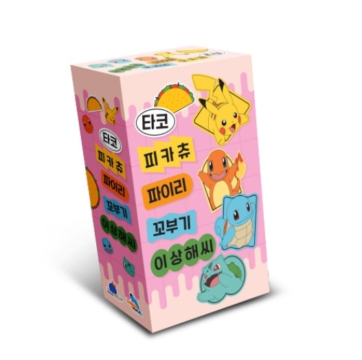 ポケモン/タコス/エディション/カード/韓国ボードゲーム/ピカチュウ/ヒトカゲ/ゼニガメ/フシギダネ/korea exclusive version/国語バージョン/韓国正規品