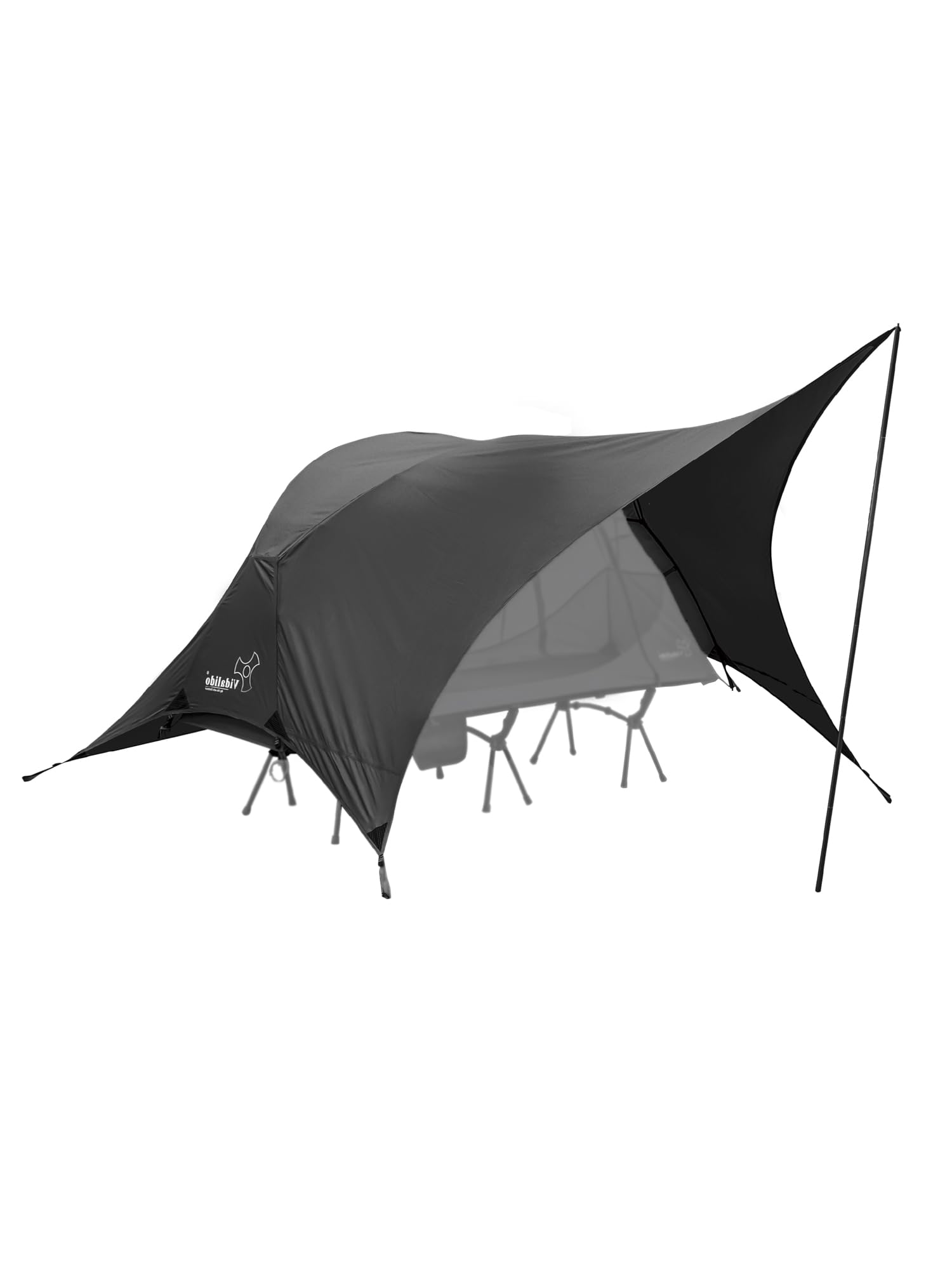 VIDALIDO ソロテント 1-2人用 キャンプテント 自立式 コットテント 通気 防風 軽量 簡易テント