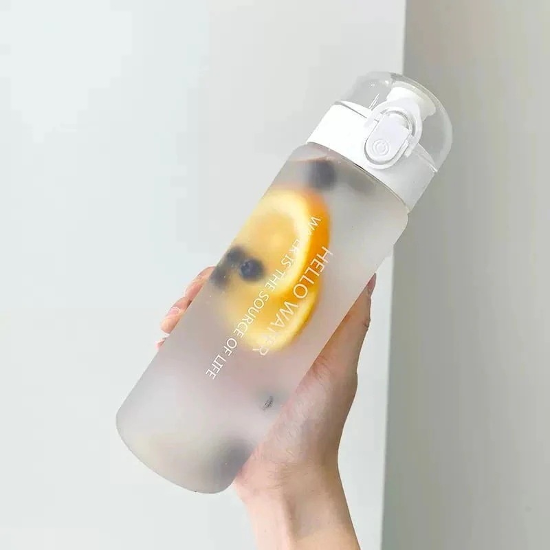 マットとクリアから選べる 780ml ウォーターボトル クリア マット マイボトル ランチ 持ち運び タンブラー エコ活 水筒 学生 スポーツアイテム