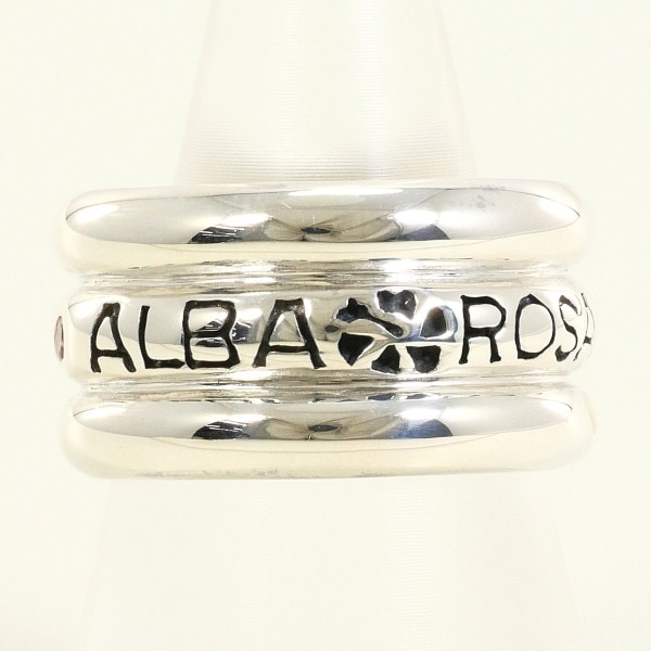 アルバローザ シルバー リング 13号 ピンクトルマリン 中古