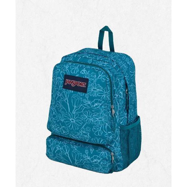 JANSPORT ダブルトーン DELIGHTFUL DAISIES GREEN JS0A7ZNYGX3 2380440
