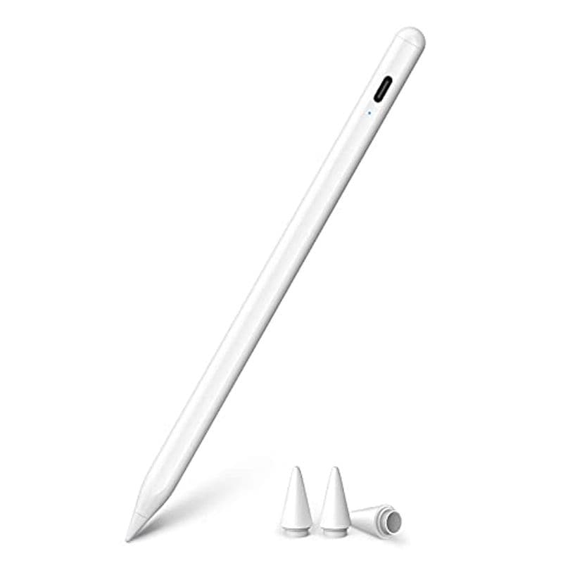 タッチペン iPad ペン KIMWOOD「第3世代」スタイラスペン iPad 磁気吸着/傾き感知/