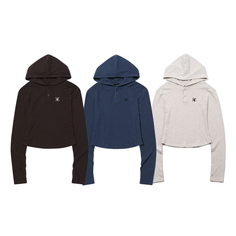 [少女時代 ソヒョン 着用] Slim soft warmer hood T-shirt 韓国 アイドル 長袖 クロップド丈 トップス 裏起毛 レディース 15,690円
