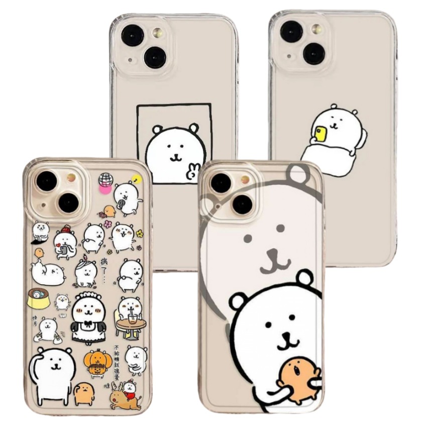 Qoo10] ナガノ 自分ツッコミくま ナガノのくま : スマホケース