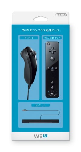 他サイト： Wiiリモコンプラス追加パック(kuro) (RVL-A-AS03)の商品画像
