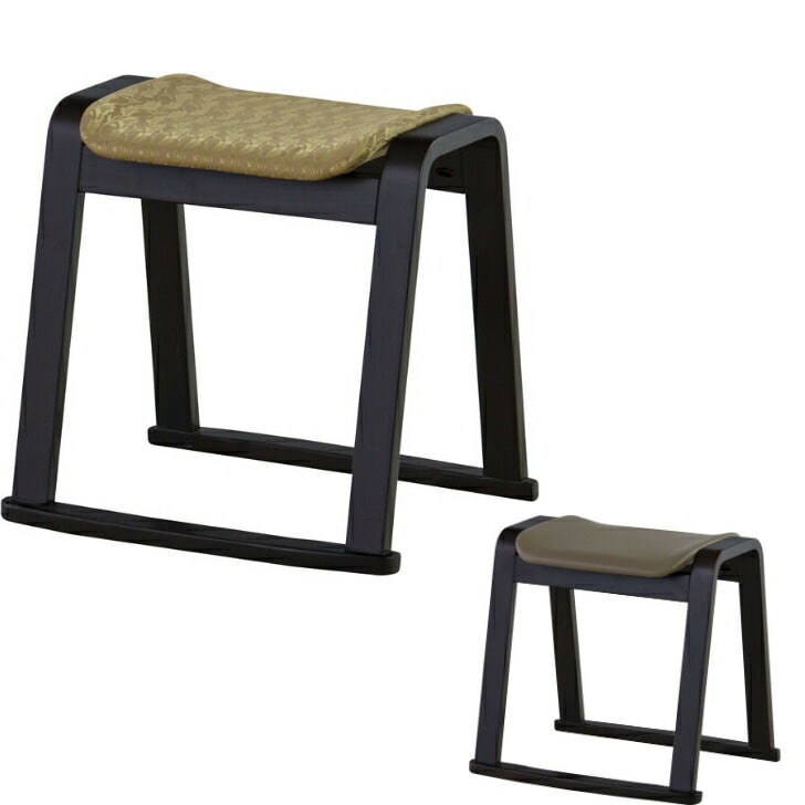 法事スツール スタッキング 和室 一人掛け 料亭 旅館 神社 お寺 宴会 座敷 法事 和室用 畳用 和風 椅子 BC-1050 ゴールド ベージュ 完成品 10,602円