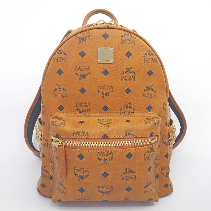 【美品】エムシーエム スターク サイドスタッズ バックパック ヴィセトス 男女兼用 【バックパック・リュック】