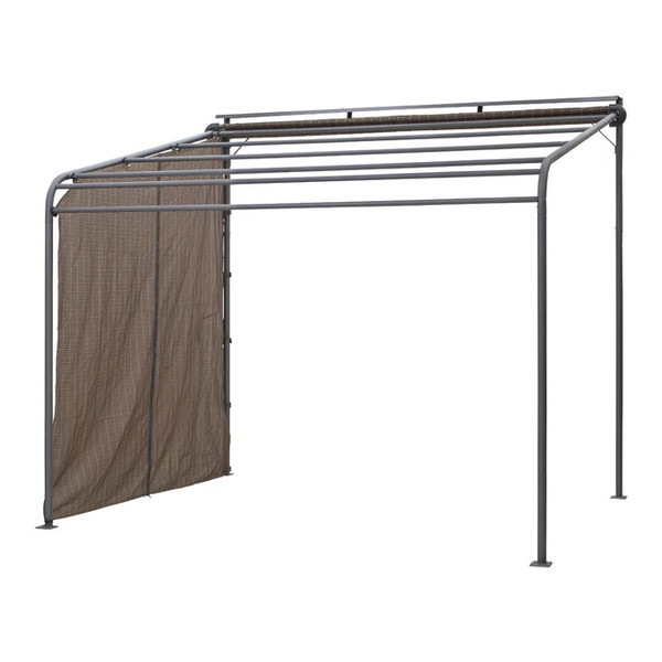 CSA-PSC30BR クールサマーポーチ用サイドシェード ブラッシュウッド 3000 メーカー直送