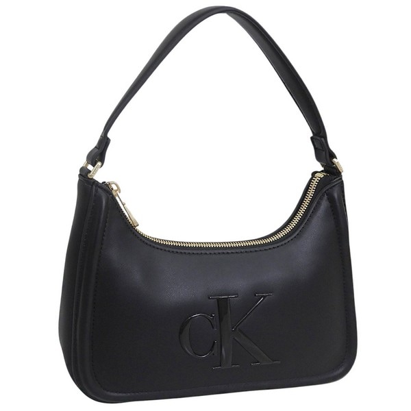 カルバンクライン バッグ レディース ショルダーバッグ ブラック BOLD CK SMALL SHOULDER BAG LV04F3230G-BLACK CALVIN KLEIN