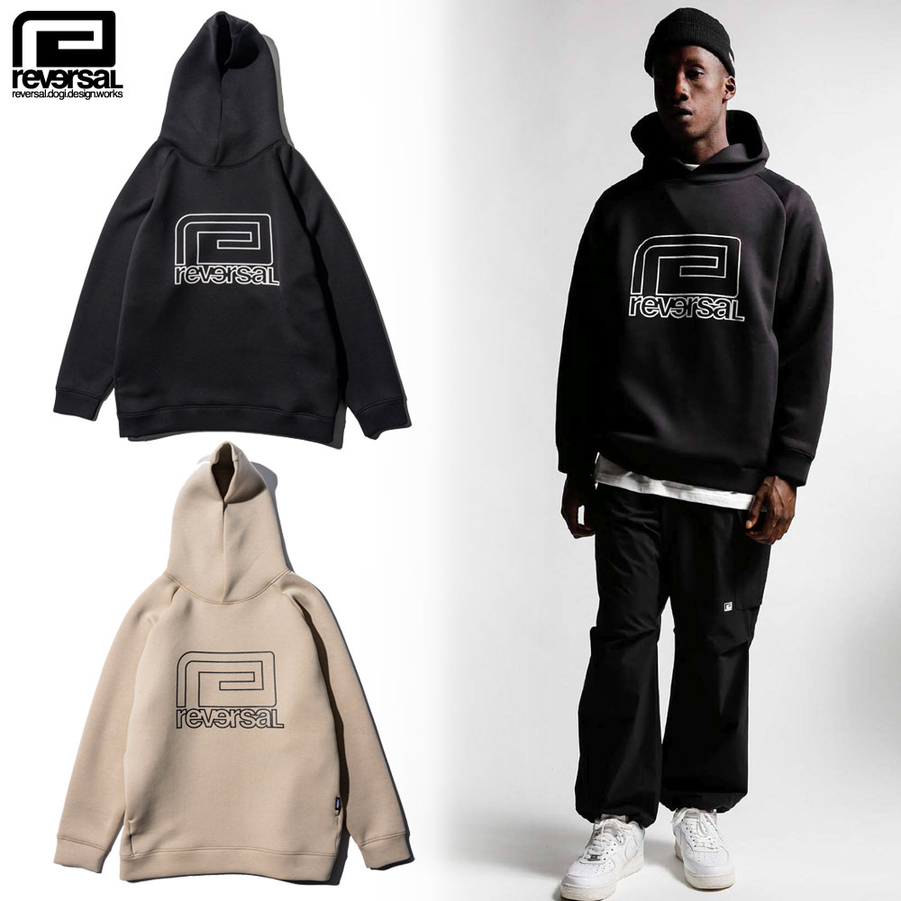 【reversal/リバーサル】プルオーバーパーカー/LINE LOGO DRY TECH HOODIE rv23aw202ストリート スケーター メンズファッション
