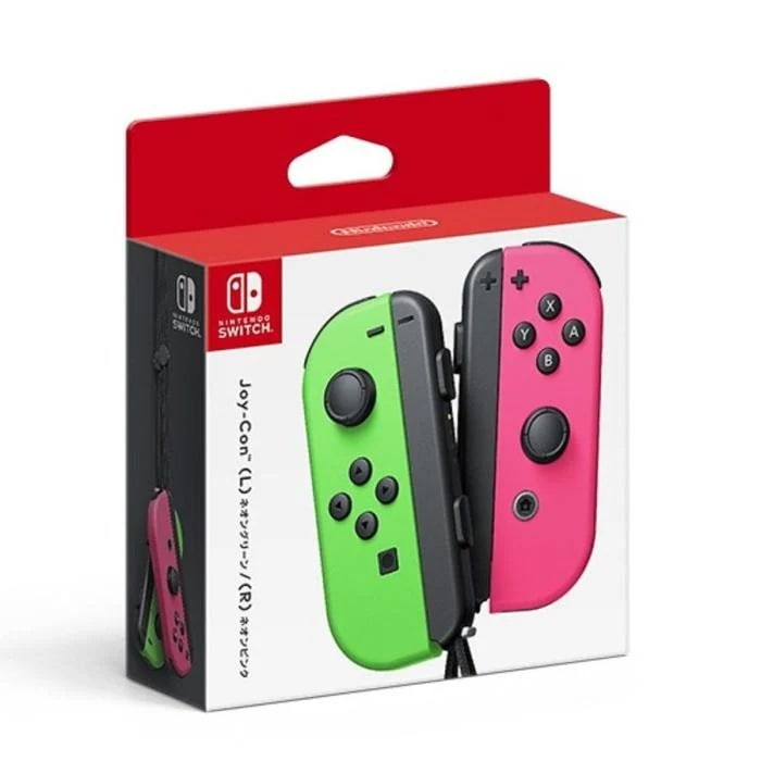 【メガ割】Nintendo Switch Joy-Con ネオングリーン/オンピンク