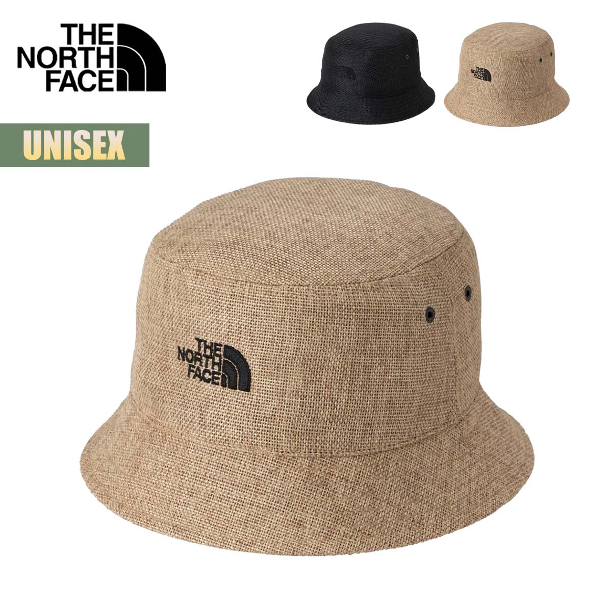 ハット 帽子 ハイク サンシャイン ハット HIKE Sunshine Hat 麦わら調 メッシュ 軽量 刺繍 ロゴ アウトドア アジャスター付 サイズ調整 ユニセックス ブラック ナチュラル