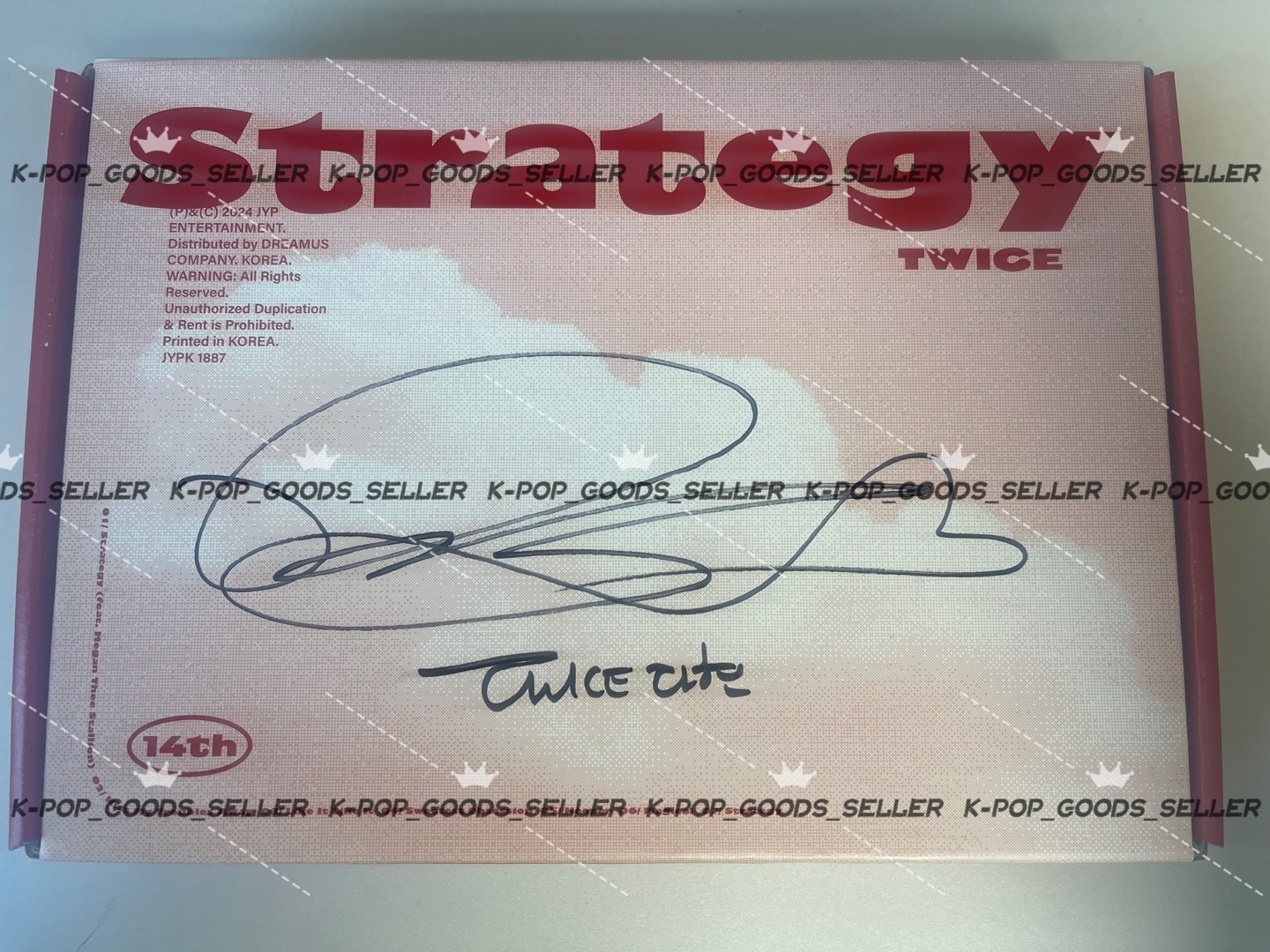 [on hand] TWICE 14th Mini Album STRATEGY SIGNED ALBUM DAHYUN