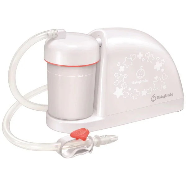 SEASTAR S-504 ピーチ色 メルシーポット 電動鼻水吸引器