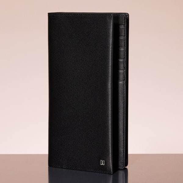 DBWA4F831BK [長財布][FELTON][フェルトン] ブラックレザー DDロゴ モダンクラシック