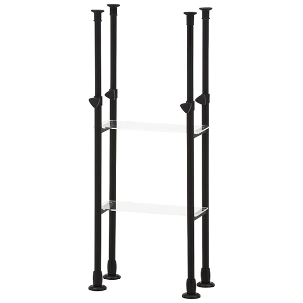 不二貿易 63940 上置き突っ張りシェルフ BAAL BK メーカー直送 6,273円