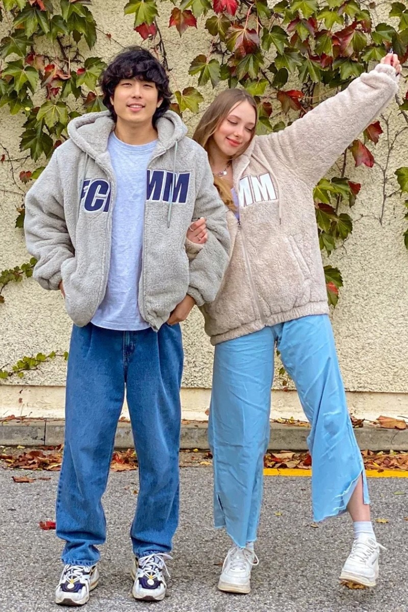 ビッグロゴ ボア フリース フリース/ユニセックス/ペアルック