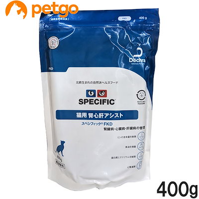 他サイト： スペシフィック 猫用 FKD 腎心肝アシスト ドライ 400gの商品画像