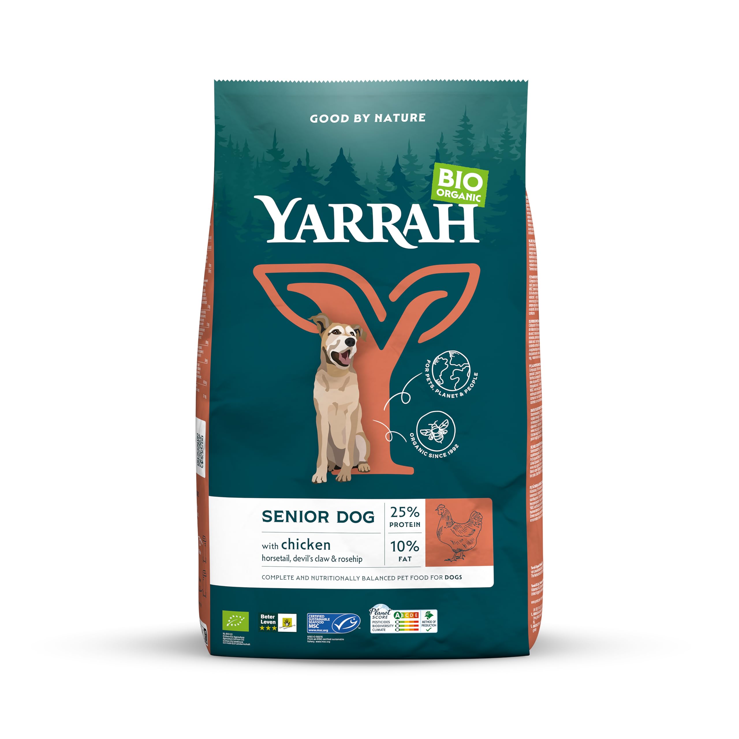 YARRAH（ヤラー）オーガニックドッグフード シニア 2kg