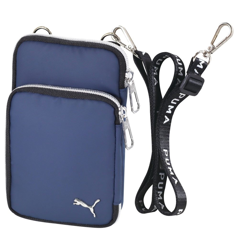 （まとめ買い）PUMA（プーマ） スマホポーチ 財布 ネイビー PM489NB [x3]