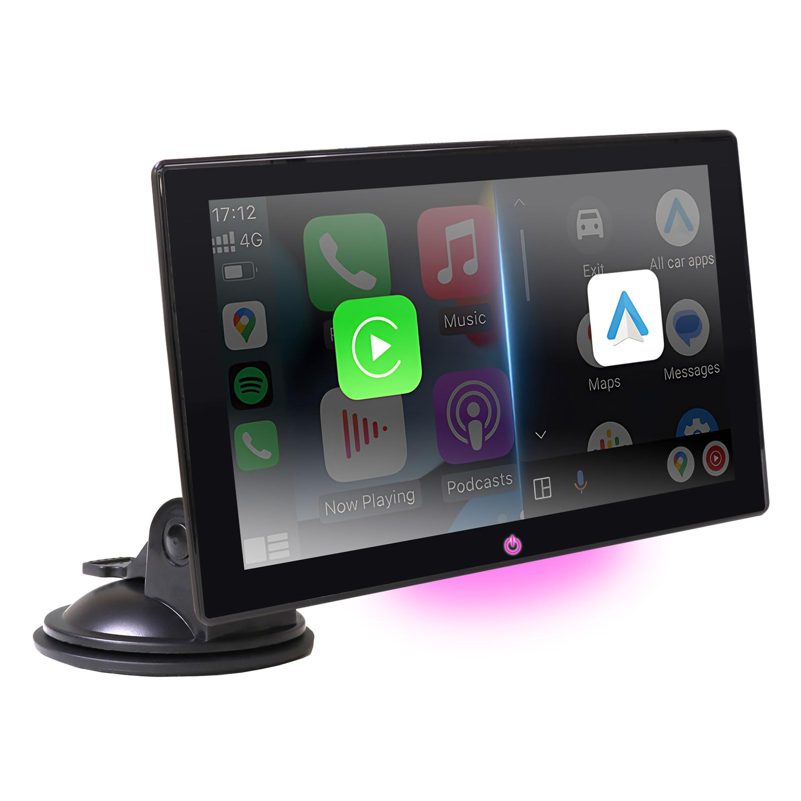 MAXWIN ディスプレイオーディオ 10.1インチ オンダッシュモニター CarPlay/AndroidAuto対応 カーナビ HDMI RCA 12/24V FireStickTV対応 スピーカー