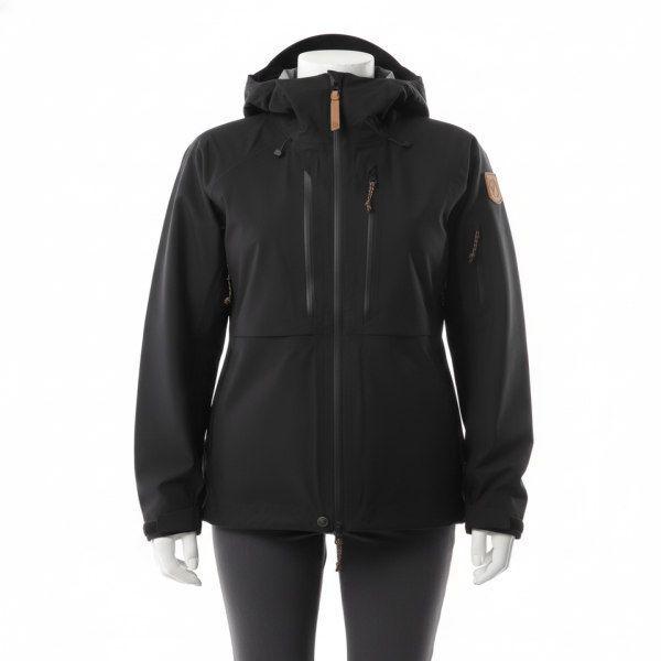 FJALLRAVEN製作 レディース ケブ エコシェル ジャケット ブラック 89600550 KEB ECO-SHELL JACKET W BLACK 827025