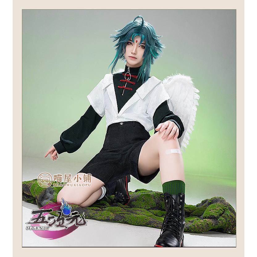 【限定新入荷】猫屋小舗　原神　コスプレ　ショウ　派生服　ウィッグ　追加可