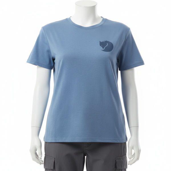 FJALLRAVEN 26SS 女性 フォックス ボクシー ロゴ Tシャツ 87153543 Fox Boxy Logo Tee W 826938