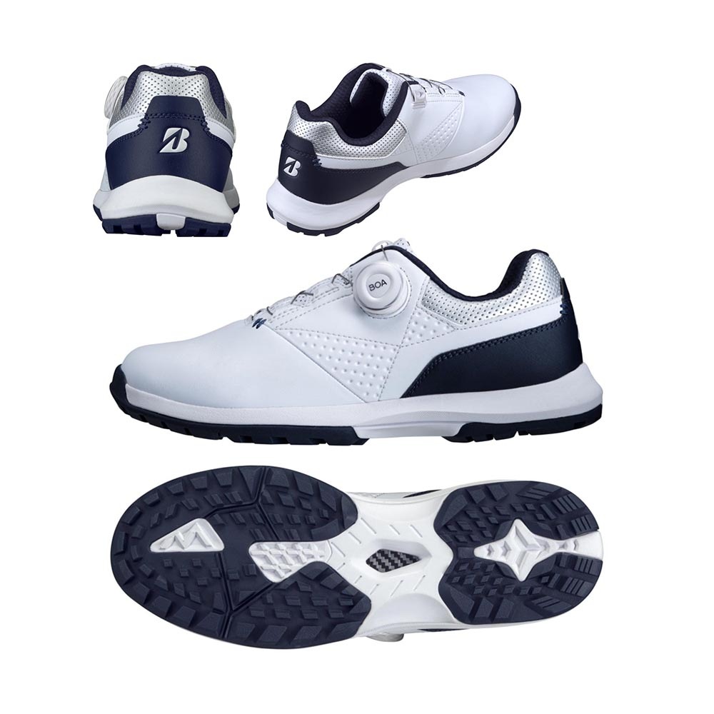 ゼロ・スパイク バイターライト Boa スパイクレスシューズ SH2408 （WN）ホワイト/ネイビー 2024 10,012円