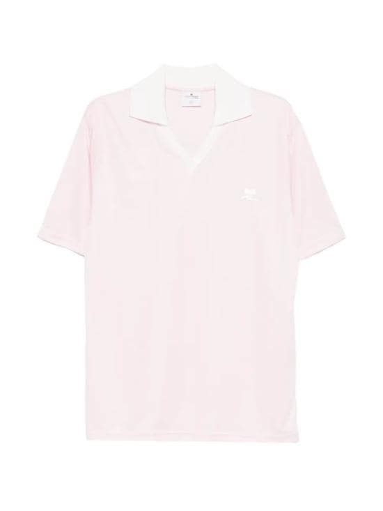 COURREGES Women Polo Shirts 126JPO059JS0195 B218 LIGHT PINK