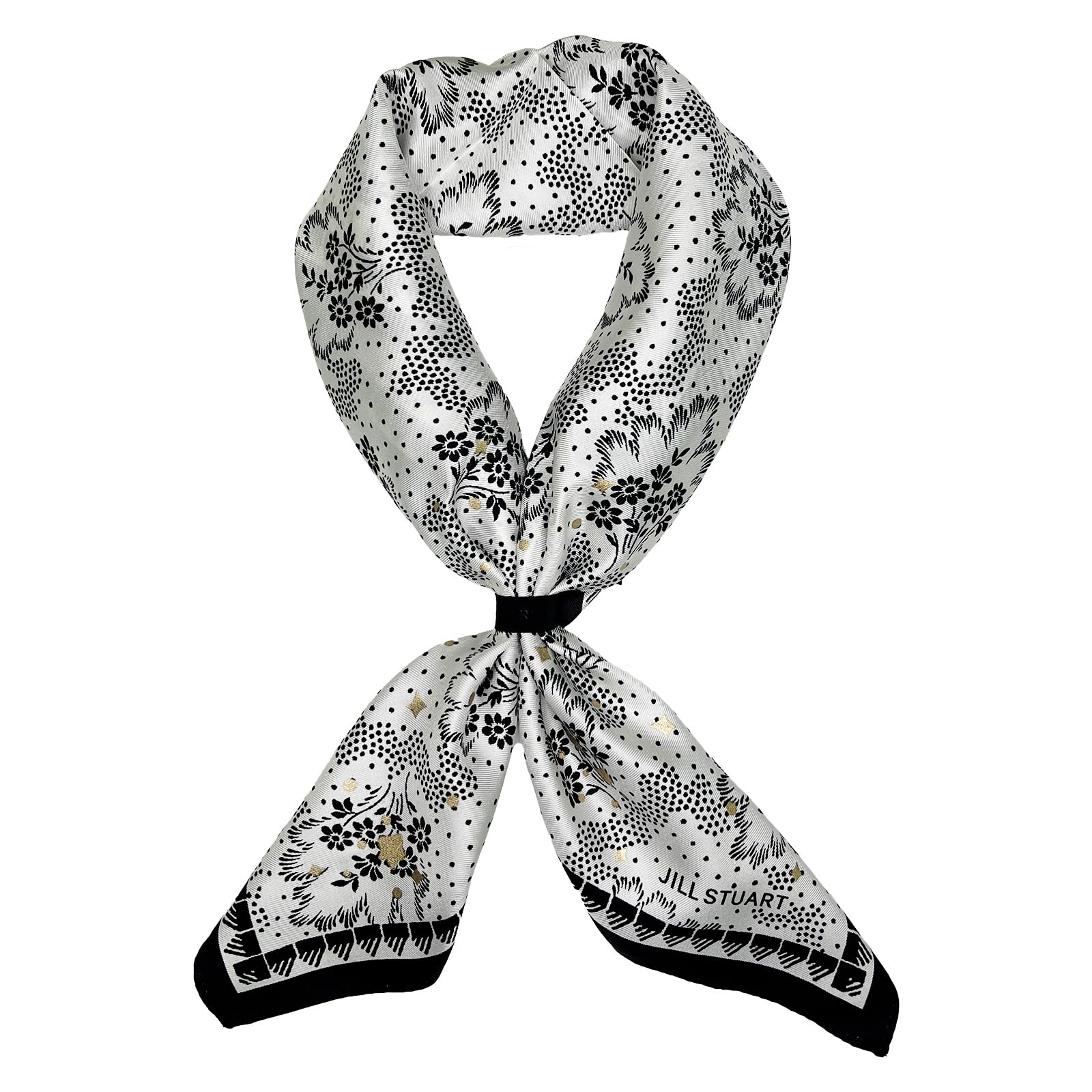 [ＪＩＬＬ　ＳＴＵＡＲＴ] スカーフシルクプリントプチスカーフ 60109003 スカーフ レディース 花柄レディース