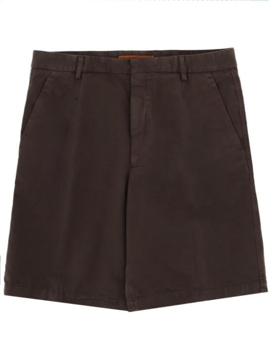 ERMENEGILDO ZEGNA Men Shorts UHI37A3 TB17M09R Black
