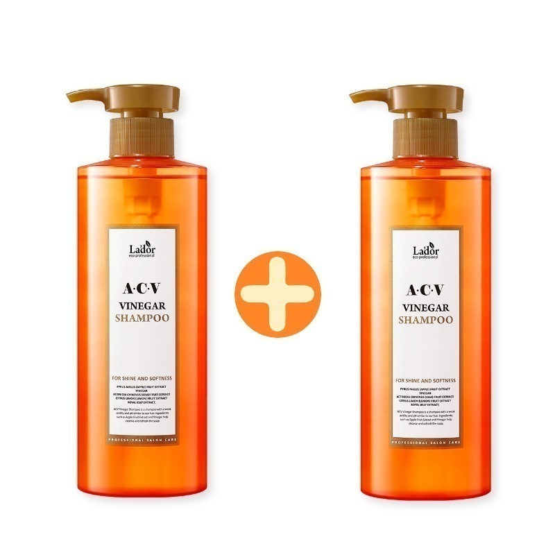 [430ml+430ml] リンゴ酢ヘアケア シャンプー