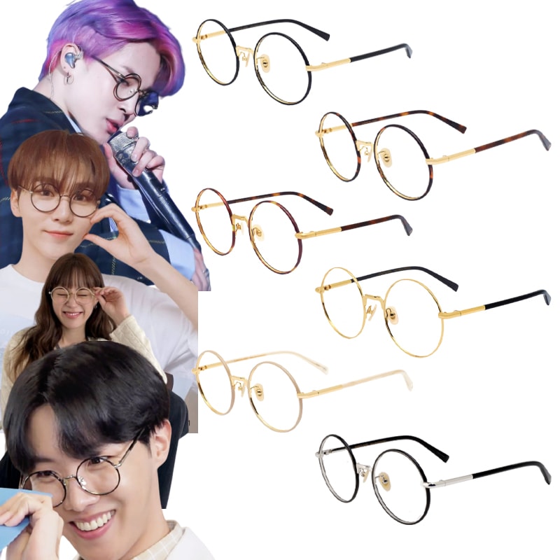 mano [BTS Jimin J-hope着用] JOHN 6color Idol glasses