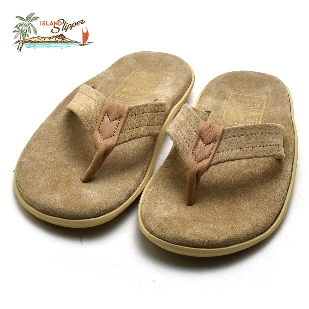 アイランドスリッパ サンダル メンズ レザー トープ スエード タン ISLANDSLIPPER PT203SL TPUPE SUEDE TAN[pt203sl-tptn]