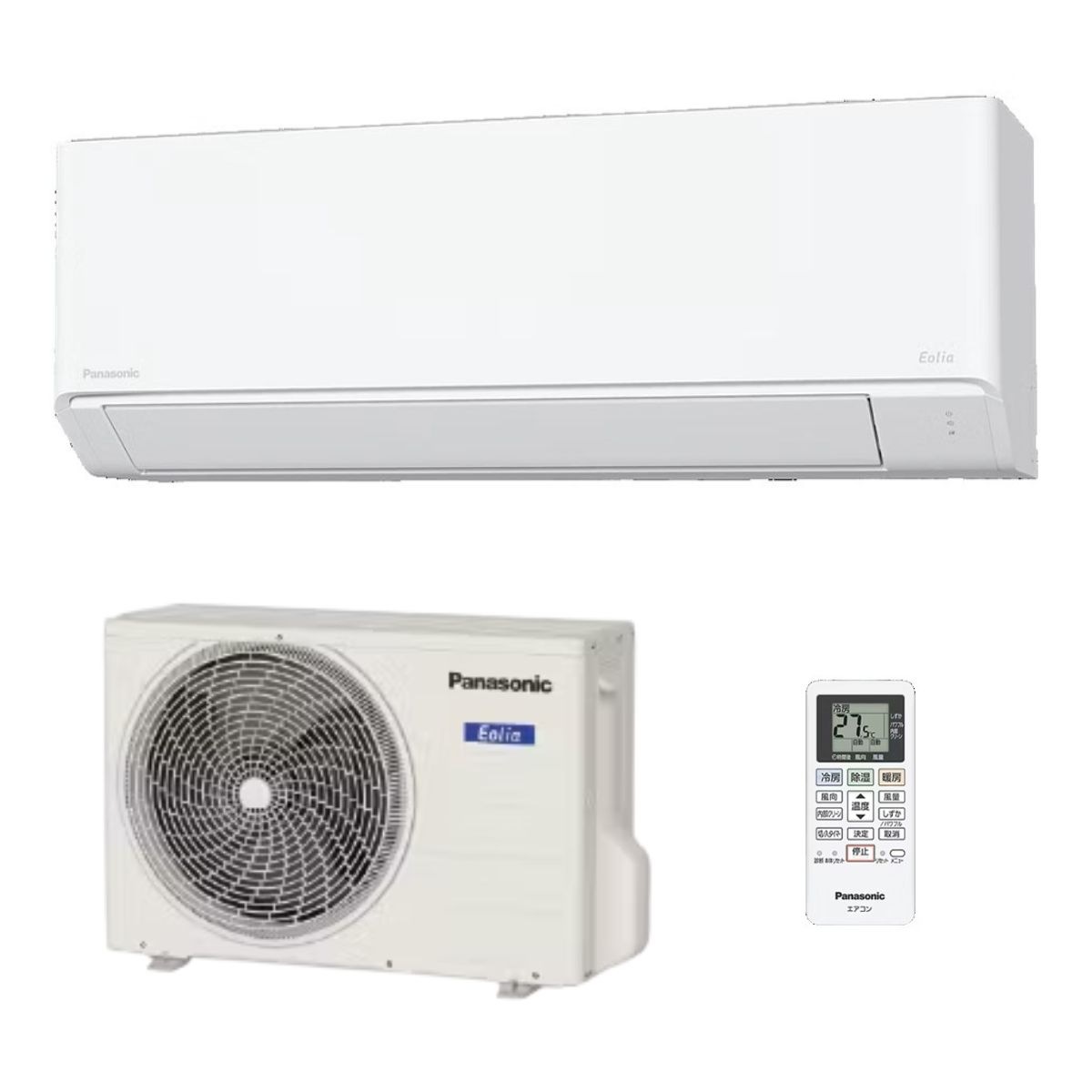 Panasonic パナソニック ルームエアコン Eolia エオリア CS-406DFL2-W 4.0kw 14畳程度 2026年モデル ナノイーX 単相200V 軒先配送のみ
