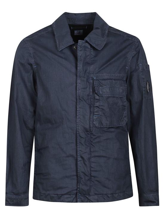 C.P. COMPANY Men Jacket 20CMOS160A110543D889 Blue
