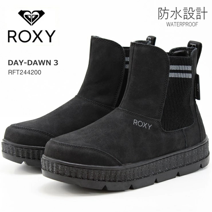 ブーツ レディースブーツ DAY-DAWN 3 サイドゴアブーツ RFT244200 BLK 撥水 防水 ブーツ ダウンブーツ ムートンブーツ 冬ブーツ ウィンターブーツ 雪 クリスマス