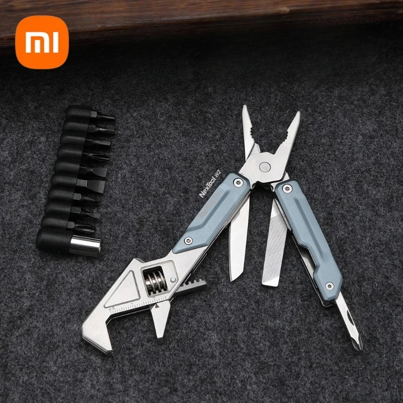Xiaomi-nextool w2多機能ライトレンチ,多機能ドライバー,折りたたみ式,ポータブル,EDC修理