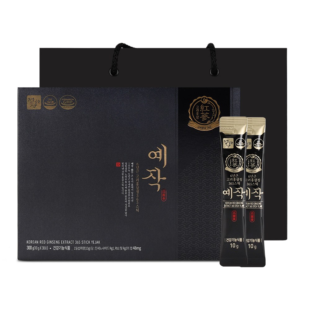 チョンウォンサム6年根高麗ホンサムジョン365スティック