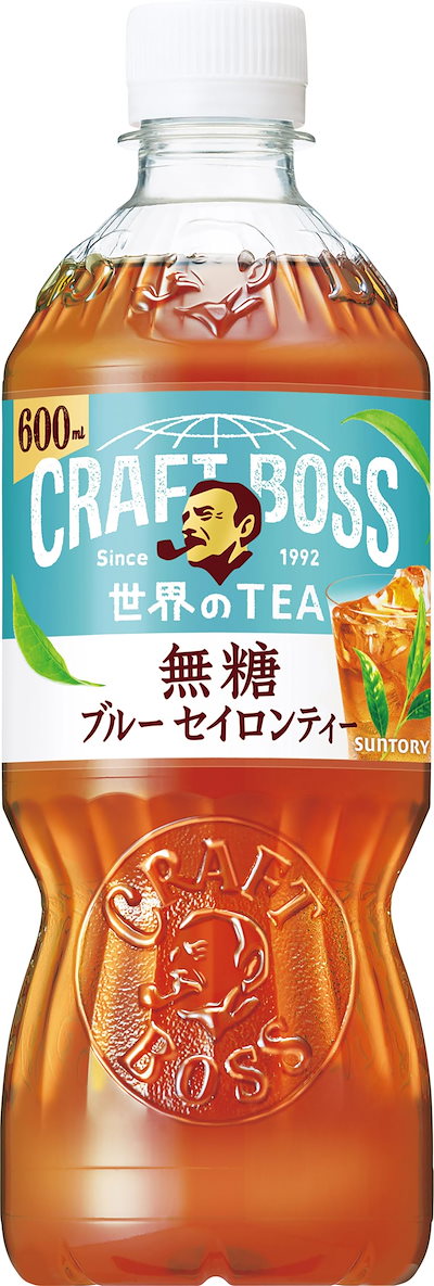 他サイト： サントリー ボス BOSS クラフトボス ブルー セイロンティー無糖 紅茶 600ml×24本の商品画像