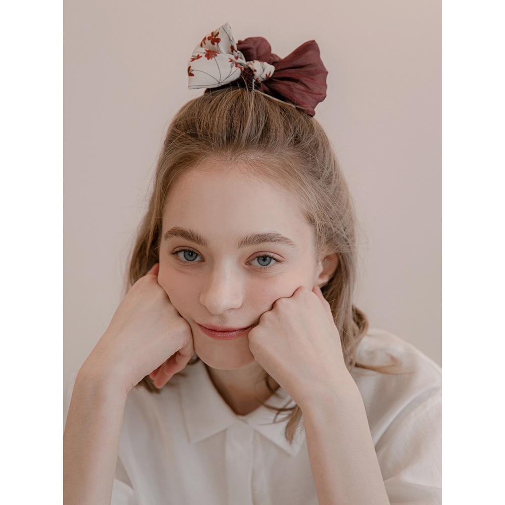 Jean Paul Clarisse フラワーリボンスクランチ JP 22044S