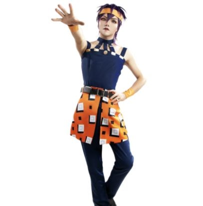 ジョジョ（JOJO）の奇妙な冒険 風 ナランチャギルガ コスチューム コスプレ衣装 サイズ S―XXL 女性サイズ 男性サイズ
