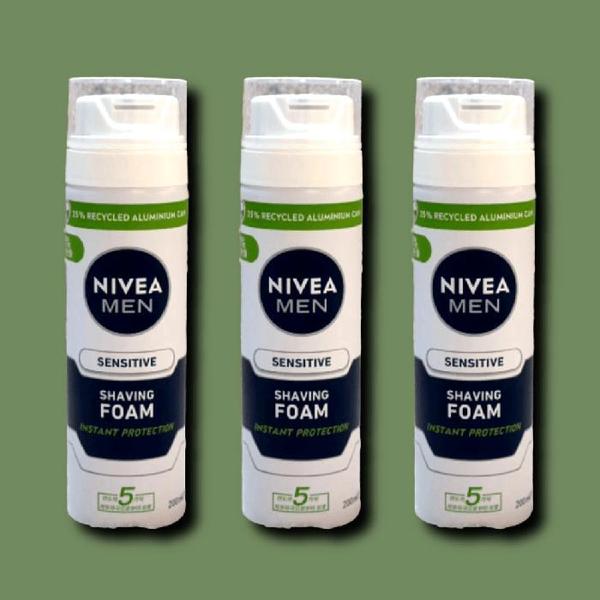 ギター マン センシティブ シェービング フォーム 200ml 3個 シェービングクリーム