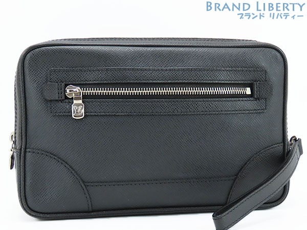 超美品ルイヴィトンタイガパヴェルセカンドバッグハンドバッグクラッチバッグポーチアルドワーズブラックM31142