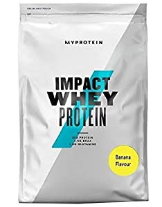 マイプロテイン Impact ホエイプロテイン バナナ味1kg