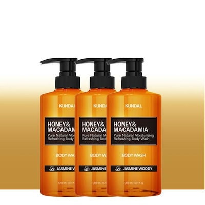 クンダルボディウォッシュ ピュア ジャスミンウッディ 1058ml 3個 / SN