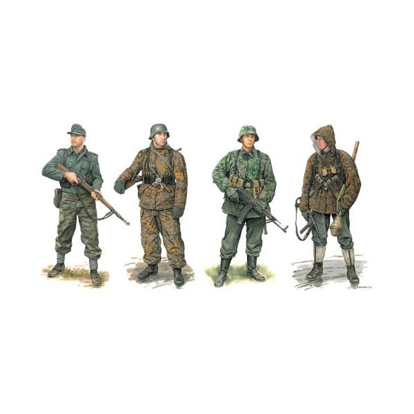 The Hobby Company Dragon 5007767041: 35German Waffen Grenadiere 194445 並行輸入品
